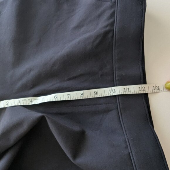 Spanx SPANXsupersmooth™ PerfectFit Ponte Wide Leg Pant Large Navy Blue NWOT - Picture 3 of 10